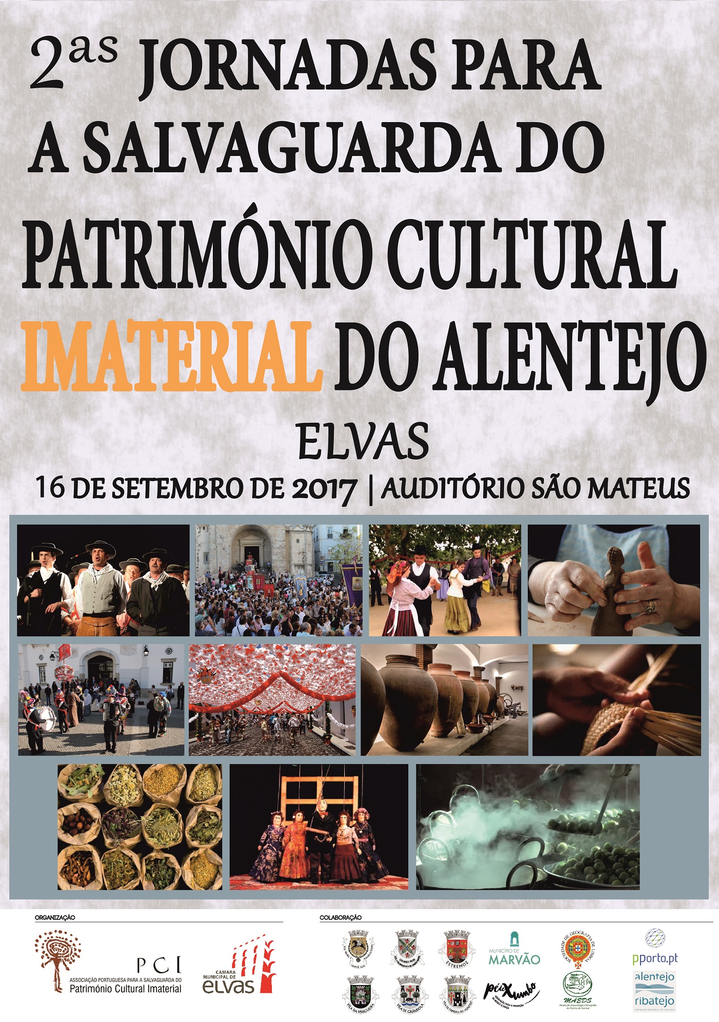 Segundas Jornadas para a Salvaguarda do Patrimnio Cultural Imaterial do Alentejo