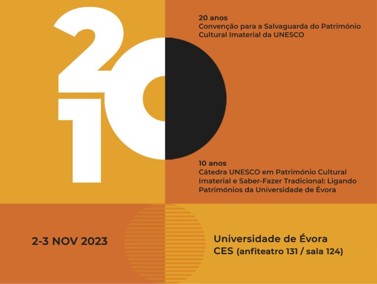 Ctedra UNESCO em patrimnio imaterial e saber-fazer tradicional, sediada na Universidade de vora.